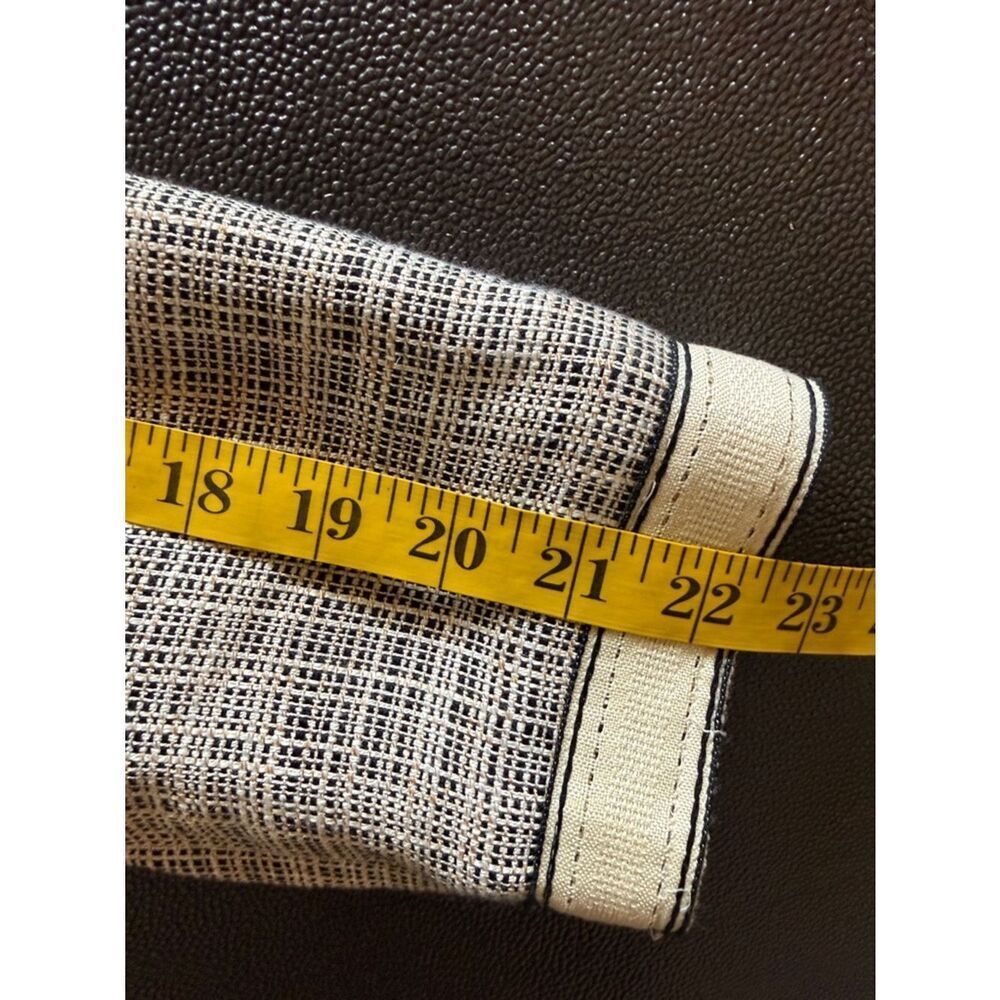 Armani Collezioni Linen blend Neutral Tweed Blazer 3 button closure size 10 - Picture 12 of 15